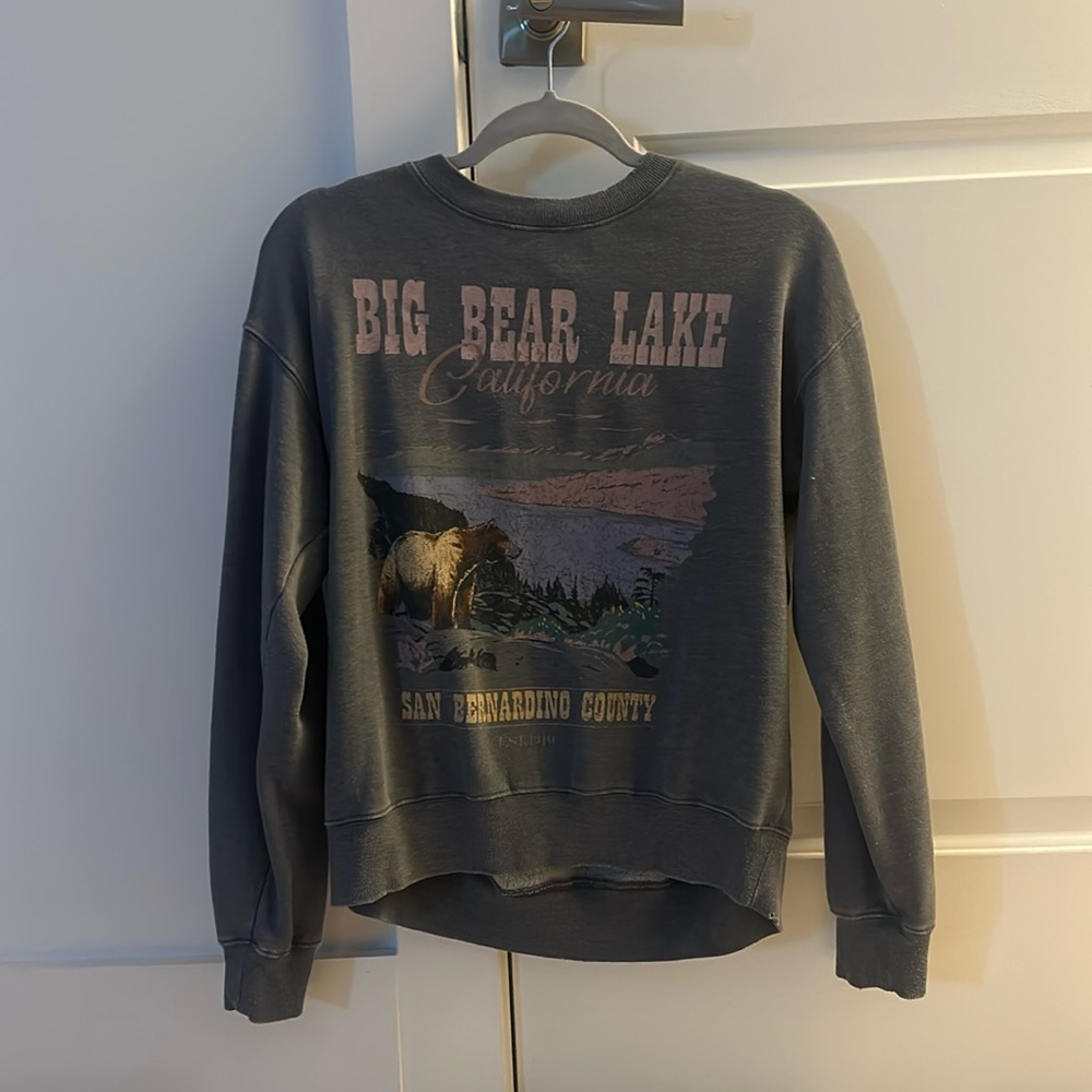 oversized graphic sweatshirt forever 21